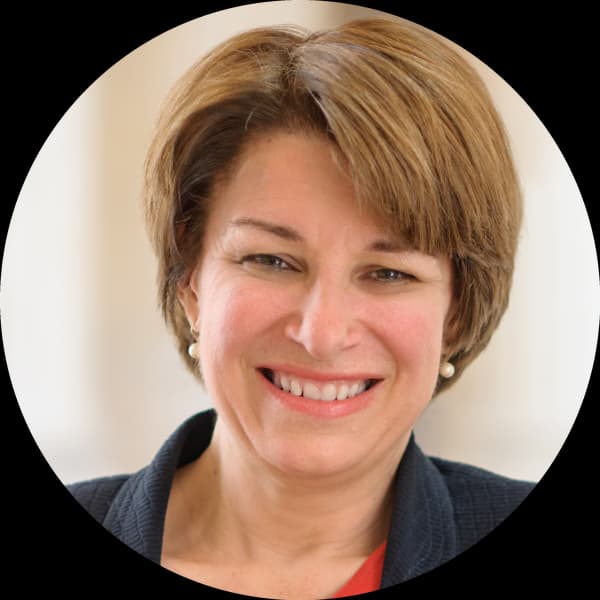 Senator Amy Klobuchar, Democratic from Minnesota