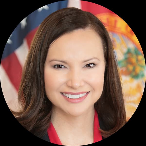Senator Ashley Moody, Republican from Florida