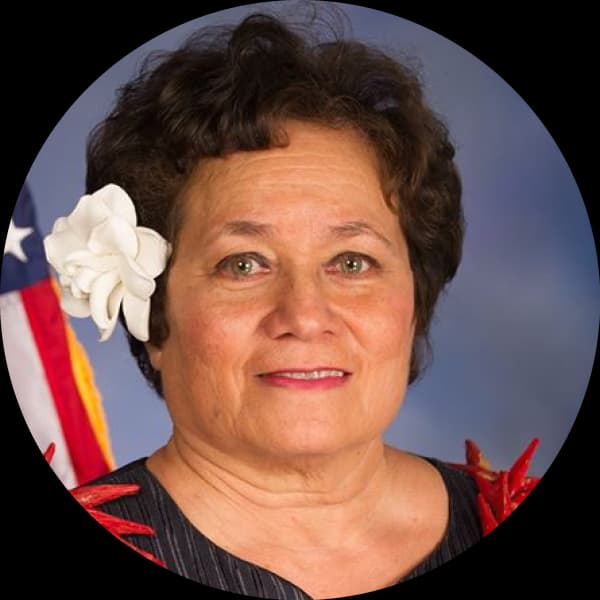 Representative Aumua Amata Radewagen, Republican from American Samoa
