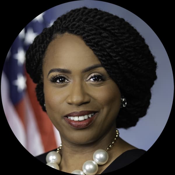 Representative Ayanna Pressley, Democratic from Massachusetts