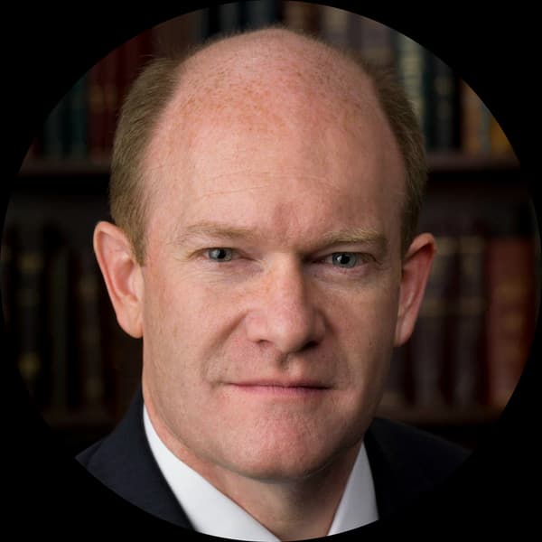 Senator Christopher Coons, Democratic from Delaware