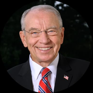Senator Chuck Grassley, Republican from Iowa