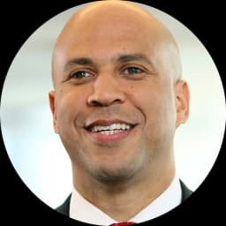 Senator Cory Booker, Democratic from New Jersey
