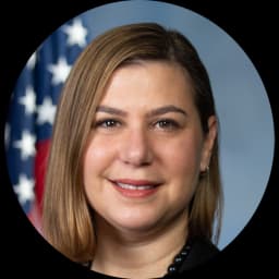 Senator Elissa Slotkin, Democratic from Michigan