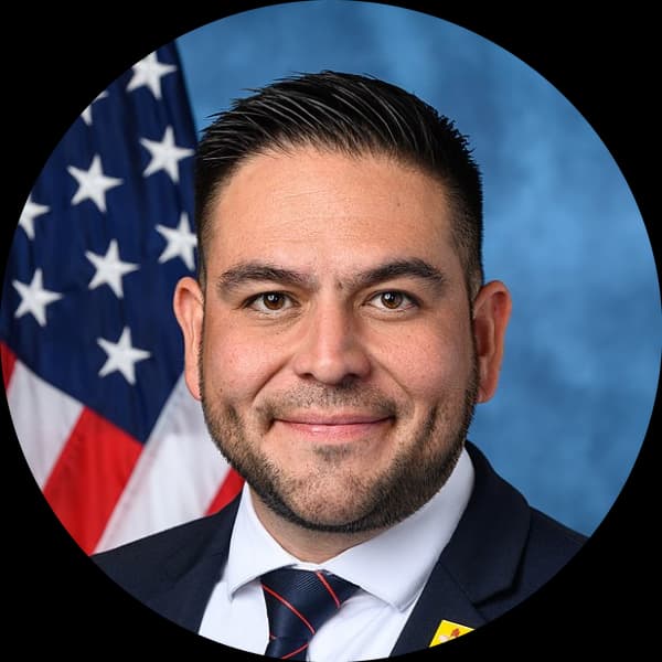 Representative Gabriel Vasquez, Democratic from New Mexico