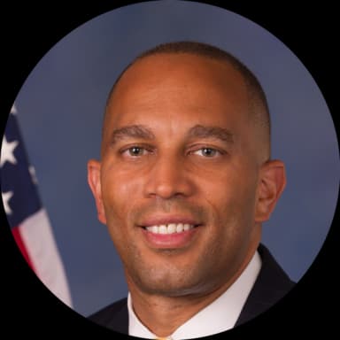 Representative Hakeem Jeffries, Democratic from New York