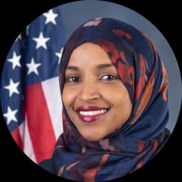 Representative Ilhan Omar, Democratic from Minnesota