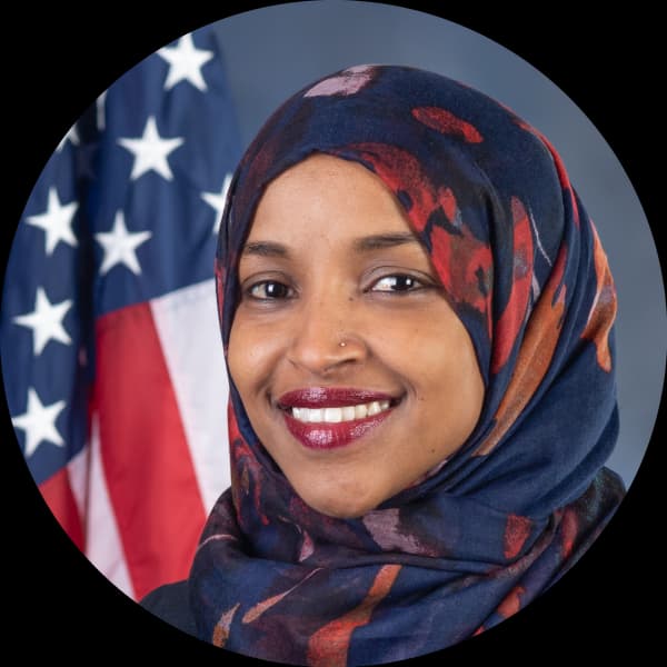 Representative Ilhan Omar, Democratic from Minnesota