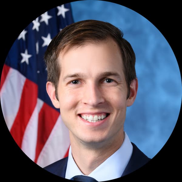 Representative Jake Auchincloss, Democratic from Massachusetts