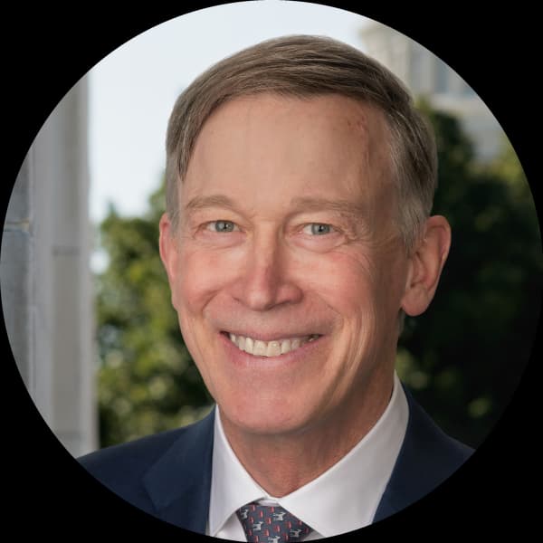 Senator John Hickenlooper, Democratic from Colorado
