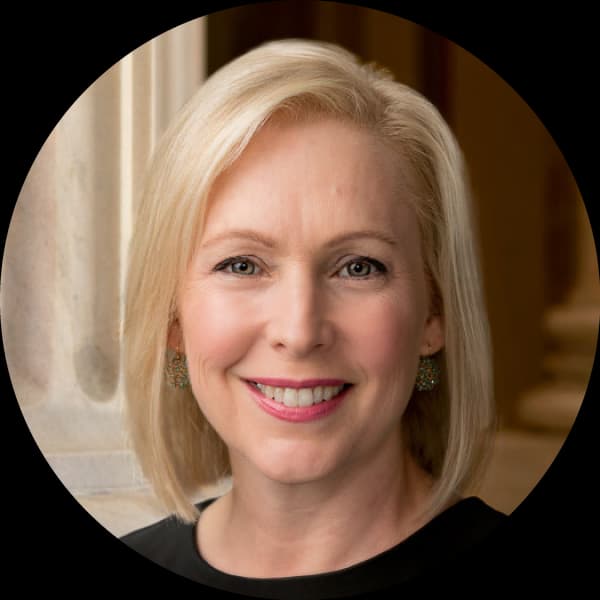 Senator Kirsten Gillibrand, Democratic from New York
