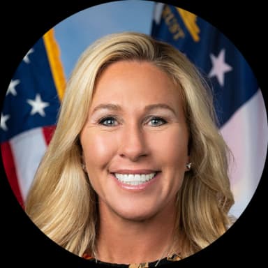 Representative Marjorie Taylor Greene, Republican from Georgia