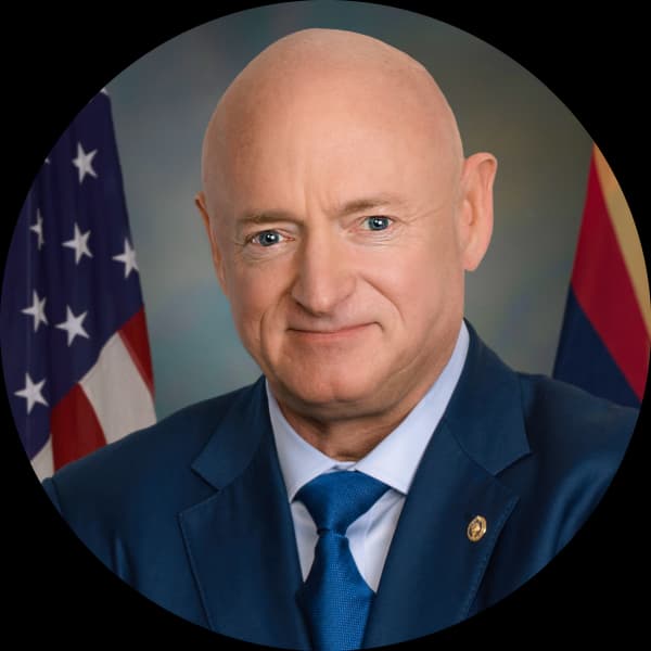 Senator Mark Kelly, Democratic from Arizona