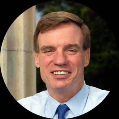 Senator Mark Warner, Democratic from Virginia