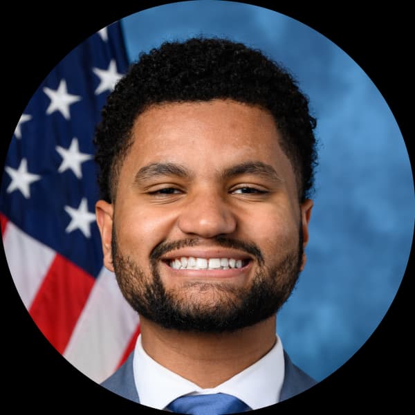 Representative Maxwell Frost, Democratic from Florida