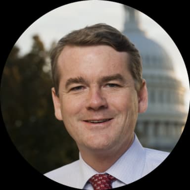 Senator Michael Bennet, Democratic from Colorado