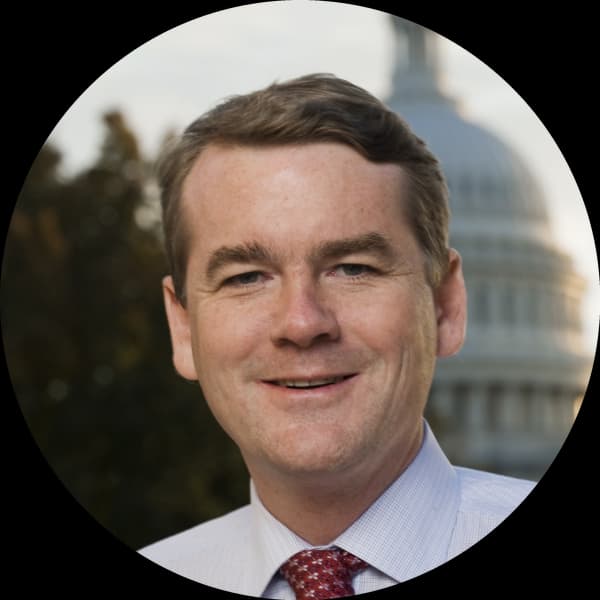 Senator Michael Bennet, Democratic from Colorado