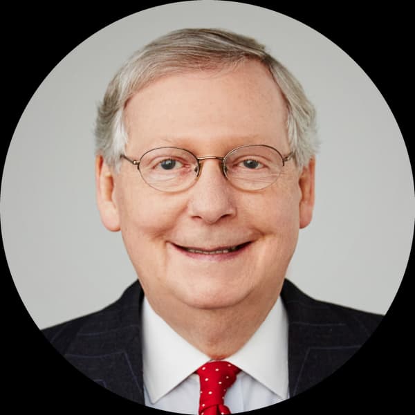 Senator Mitch McConnell, Republican from Kentucky