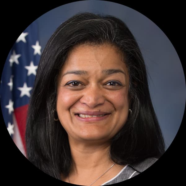 Representative Pramila Jayapal, Democratic from Washington
