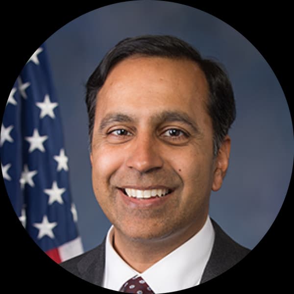 Representative Raja Krishnamoorthi, Democratic from Illinois