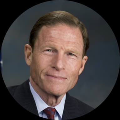 Senator Richard Blumenthal, Democratic from Connecticut