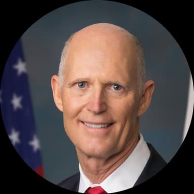 Senator Rick Scott, Republican from Florida
