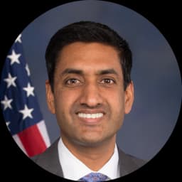 Representative Ro Khanna, Democratic from California