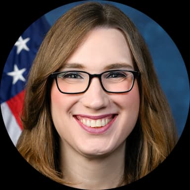 Representative Sarah McBride, Democratic from Delaware