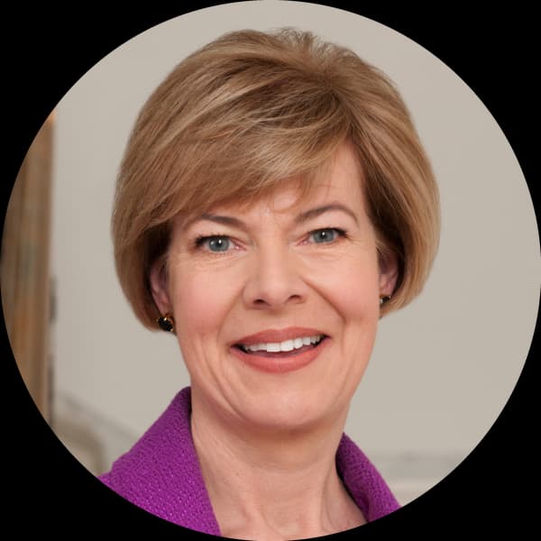 Senator Tammy Baldwin, Democratic from Wisconsin