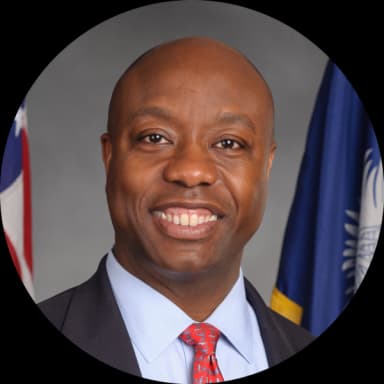 Senator Tim Scott, Republican from South Carolina