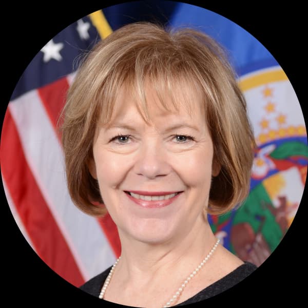 Senator Tina Smith, Democratic from Minnesota