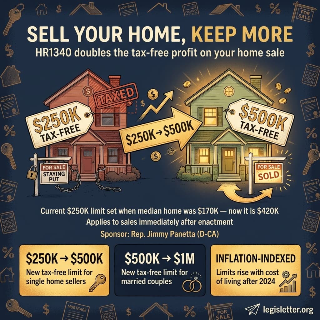 Infographic for More Homes on the Market Act