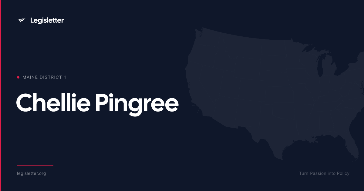 Maine District 1 — Rep. Chellie Pingree Demographics & Map