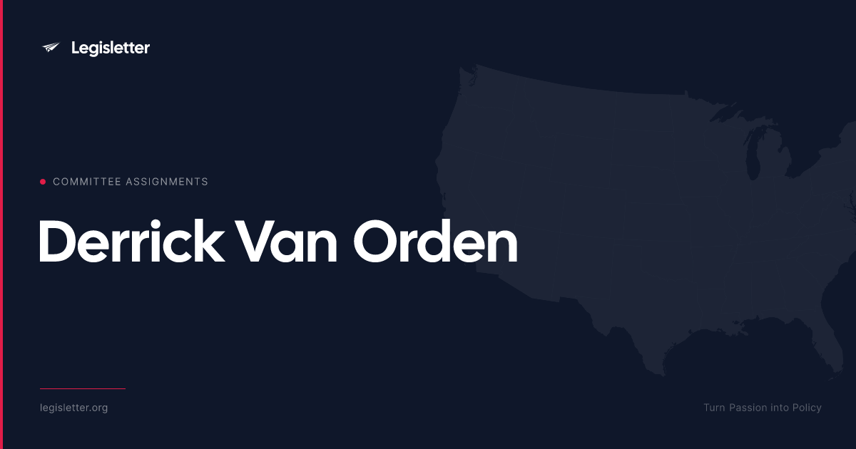 Rep. Derrick Van Orden — Committee Assignments