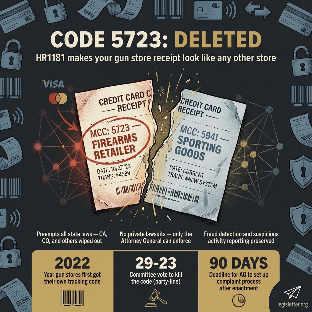 HR1181 Visual Summary - Protecting Privacy in Purchases Act