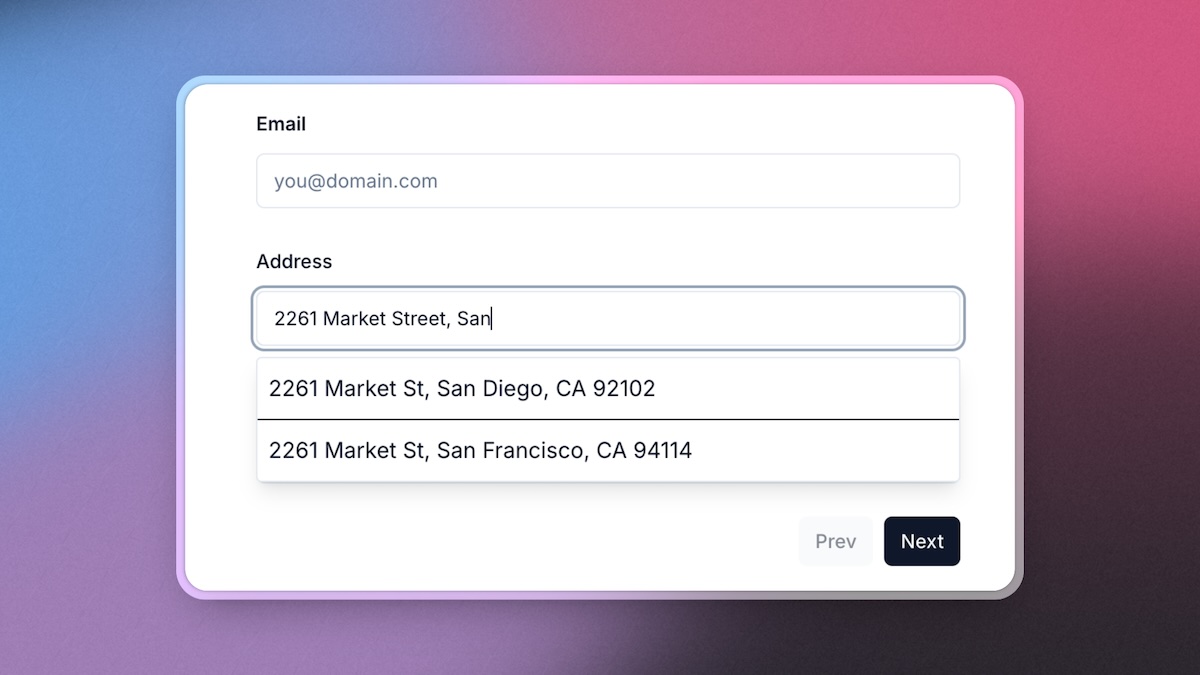 Advocate Address Lookup